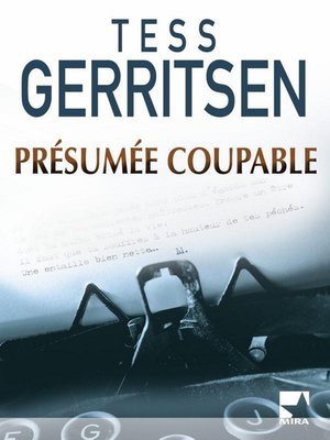 cover image of Présumée coupable